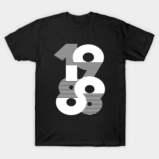 Year 1988 T-Shirt by Sassify